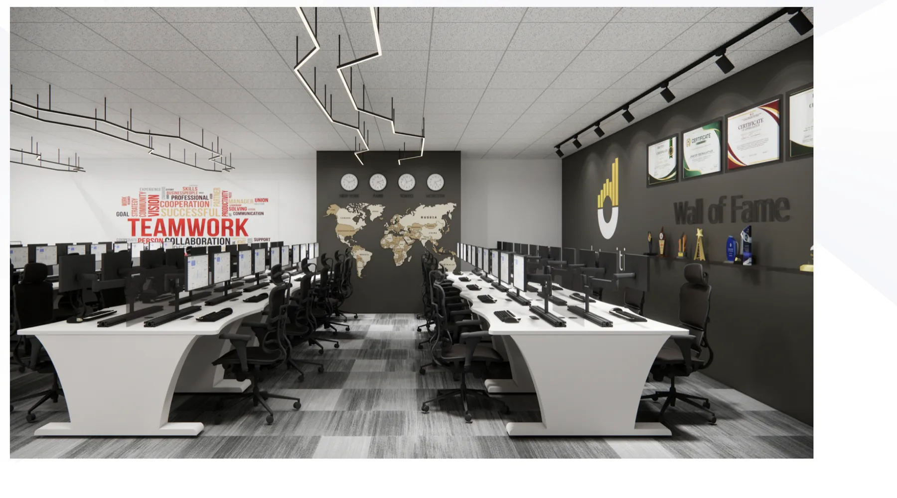 Datanitiv technology office concept detail