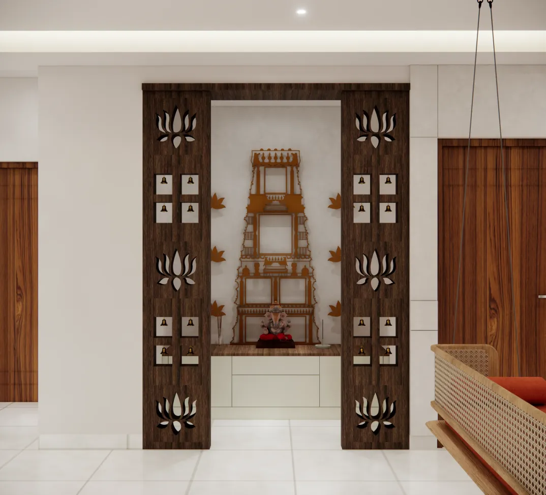 Pooja Room Design 1